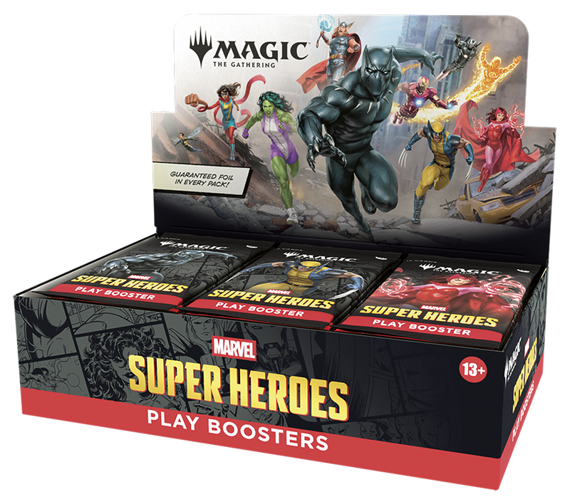 PREVENTA - Marvel Super Heroes PLAYBOOSTER BOX
