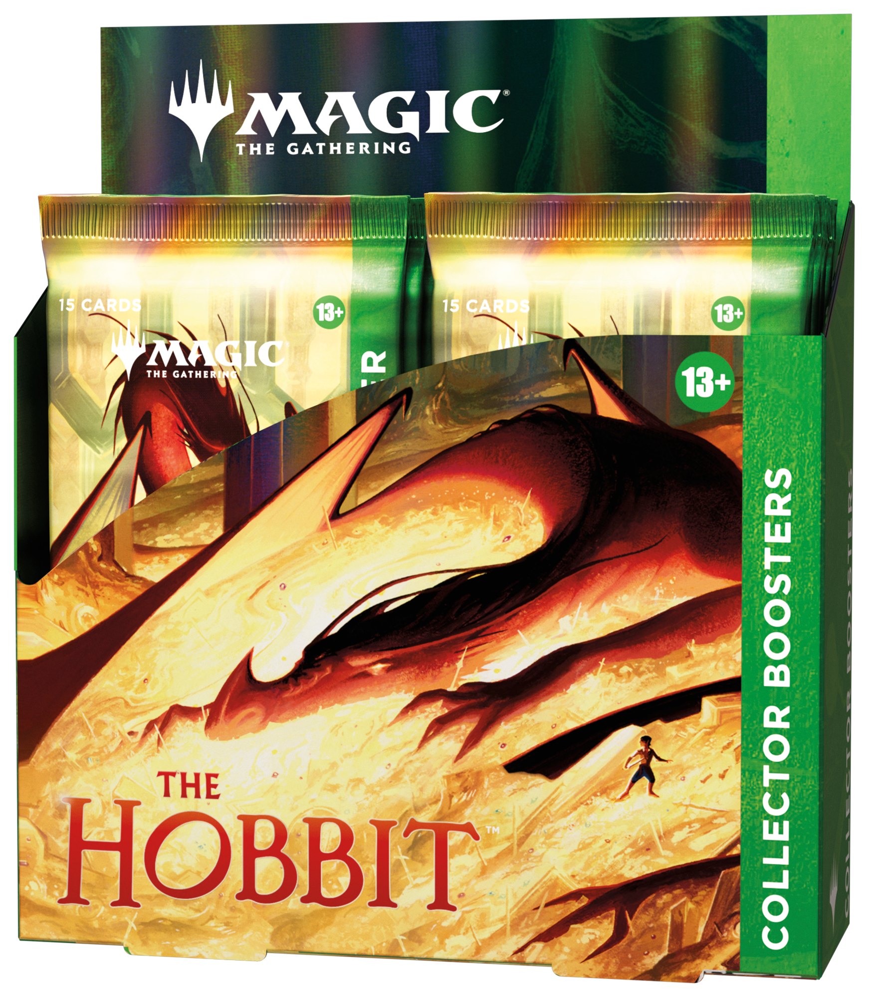 HBT-Collector Booster Display (12 sobres) Inglés The Hobbit - Magic The Gathering